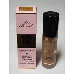 Too Faced Caramel Born This Way Multi Use Sculpting Concealer Full Size New